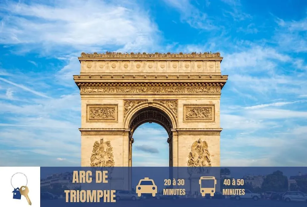 Charming 3 Bedrooms - 10 Min Paris Expo - Metro 4 & Rer B Bagneux  Apartment