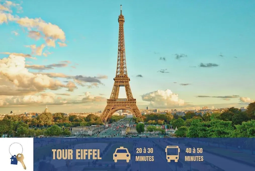 Charming 3 Bedrooms - 10 Min Paris Expo - Metro 4 & Rer B Bagneux